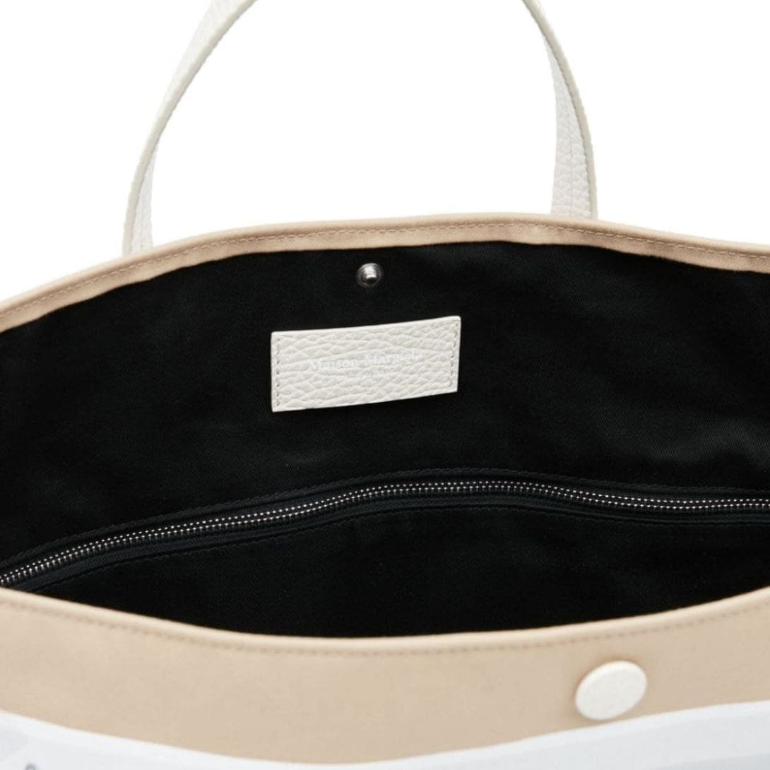 MAISON MARGIELA GLAM SLAM TROMPE L'OEIL-PRINT TOTE BAG - Image 4