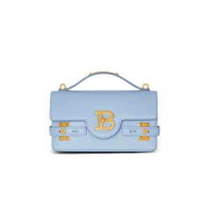 BALMAIN B-BUZZ SHOULDER 24 CALFSKIN BAG