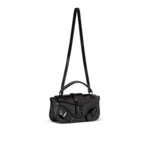 BALMAIN BLAZE POUCH IN PATENT LEATHER