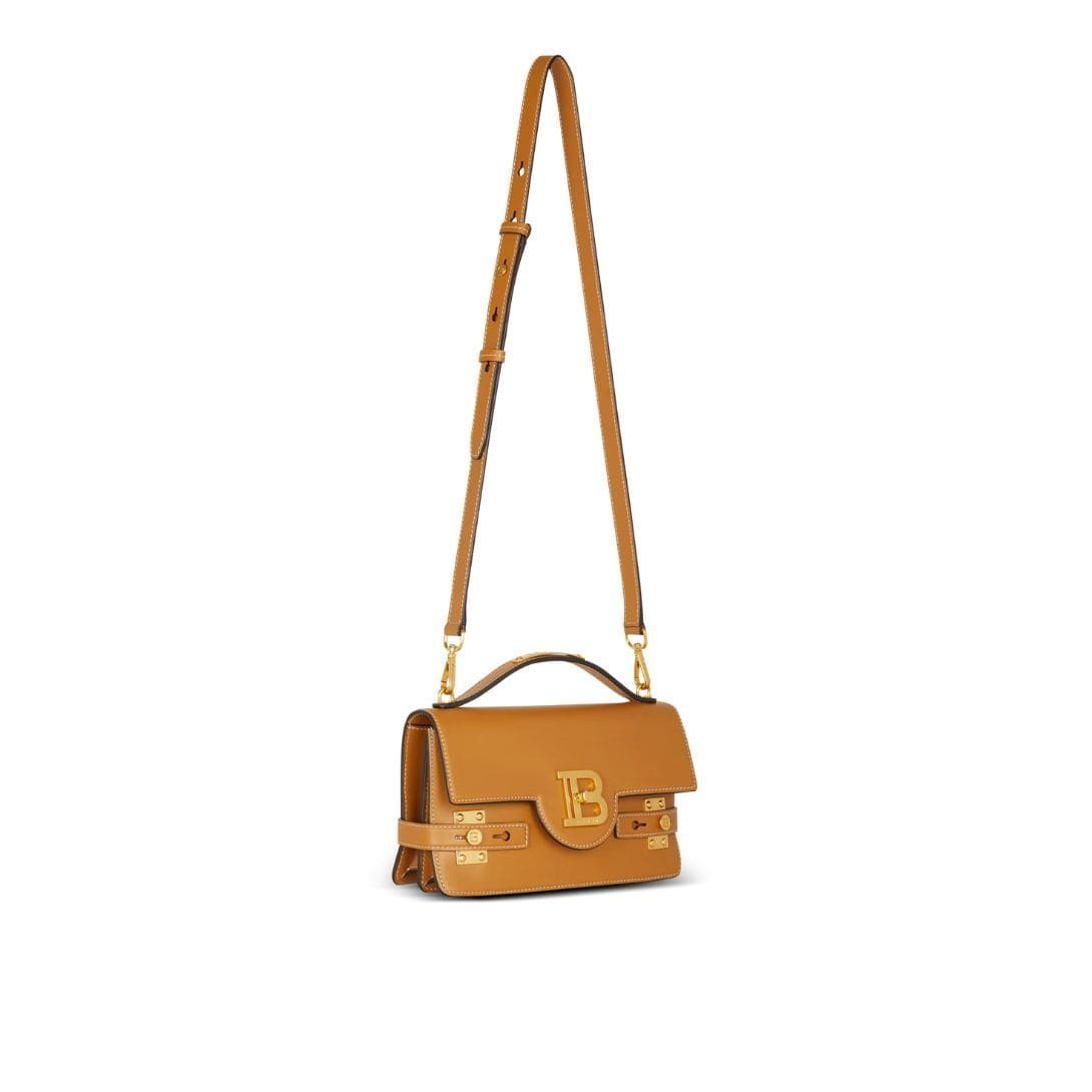 BALMAIN SMOOTH LEATHER B-BUZZ SHOULDER 24 BAG - Image 2