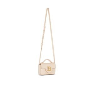 BALMAIN B-BUZZ MINI LEATHER BAG