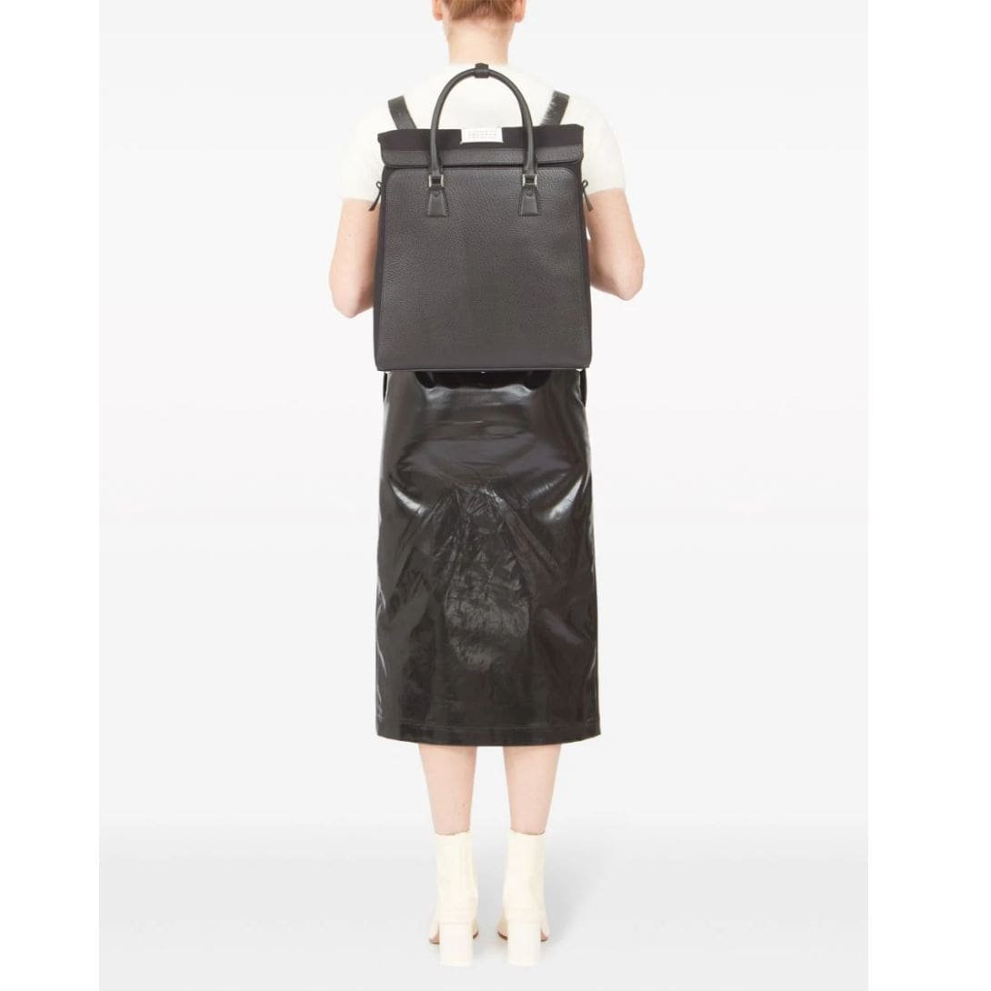 MAISON MARGIELA 5AC LEATHER BACKPACK - Image 3