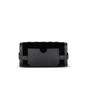 BALMAIN B-BUZZ POUCH 23 IN PATENT LEATHER