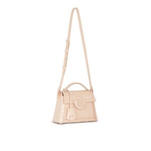 BALMAIN B-BUZZ DYNASTY PATENT LEATHER BAG