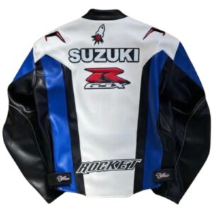 SUZUKI YOSHIMURA MOTORBIKE RACING LEATHER JACKET