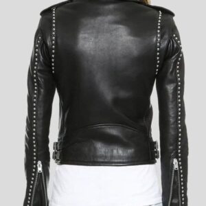 BIKER STUDDED JACKET