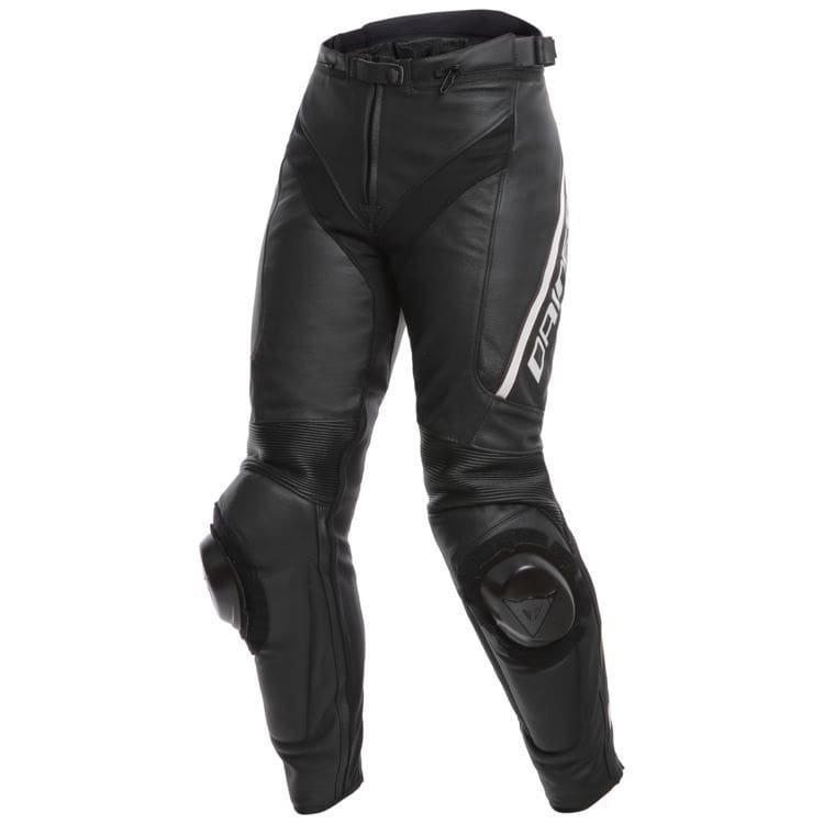 DAINESE DELTA 3 WOMEN'S LEATHER PANTS BLACK