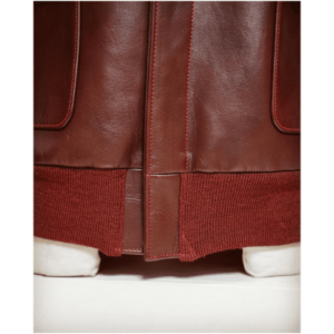 Rusty Browm Leather Jacket Men