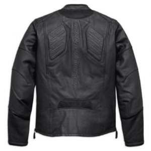HARLEY DAVIDSON SLIM FIT MEN’S BLACK BIKER MOTORCYCLE GENUINE LEATHER JACKET