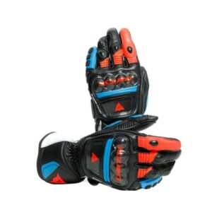 DAINESE DRUID 3 LEATHER GLOVES BLUE