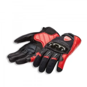 DUCATI FABRIC-LEATHER GLOVES COMPANY C1