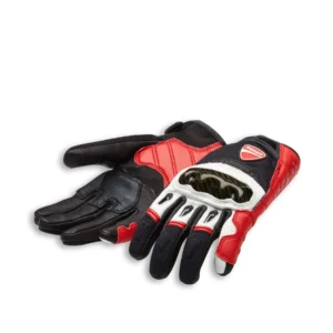 DUCATI FABRIC-LEATHER GLOVES COMPANY C1