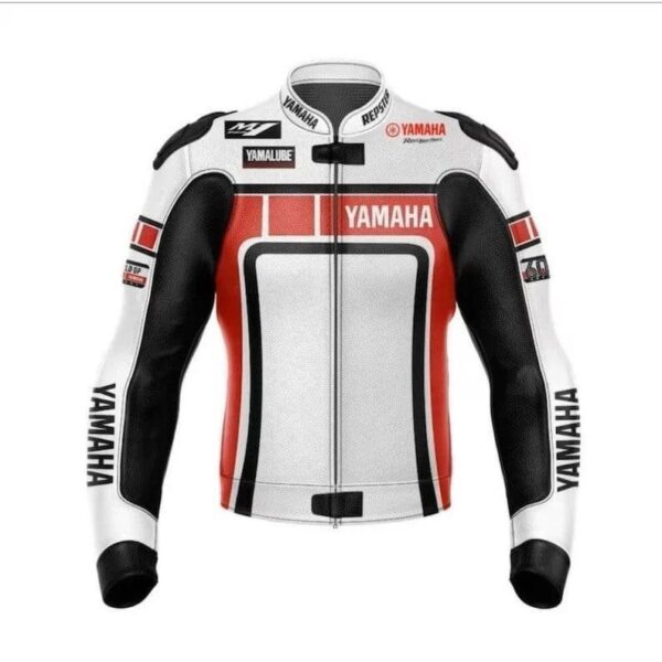 Yamaha Motogp Motorbike Racing Leather Jacket