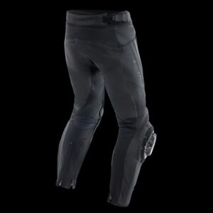 DAINESE DELTA 4 S/T LEATHER PANTS BLACK MATT