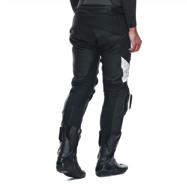 DAINESE DELTA 4 LEATHER PANTS WHITE - Image 5