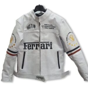 Ferrari Racing Leather Jacket