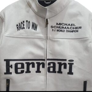 Ferrari Racing Leather Jacket