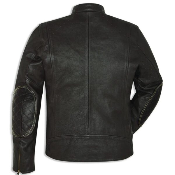 DUCATI SEBRING LEATHER JACKET BLACK - Image 2