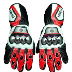 YAMAHA Motorcycle Racing Leather Gloves