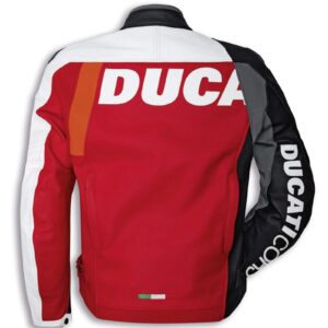 DUCATI C2 MOTORCYCLE RACING LEATHER JACKET