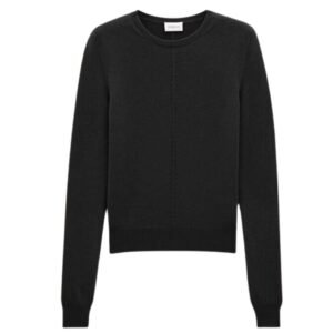 SAINT LAURENT OPENWORK SWEATER IN CASHMERE