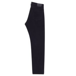 SAINT LAURENT MICK LONG JEANS IN MIDNIGHT BLACK DENIM