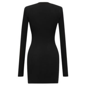 SAINT LAURENT MINI DRESS IN KNIT