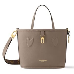 LOUIS VUITTON NEVERFULL BANDOULIÈRE INSIDE OUT BB MONOGRAM AUTRES CUIRS ROSE PONDICHERY