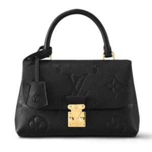 LOUIS VUITTON MADELEINE BB BLACK OBSCUR MONOGRAM EMPREINTE