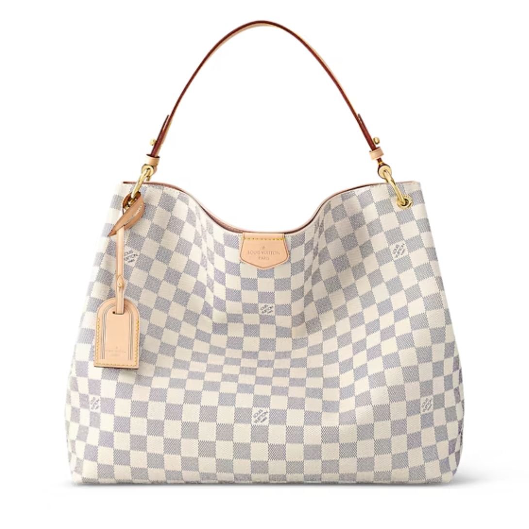 LOUIS VUITTON GRACEFUL PM ROSE BALLERINE DAMIER AZUR