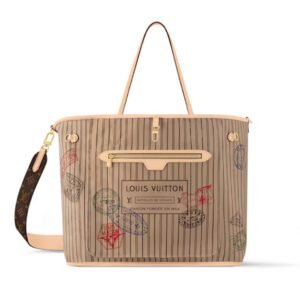 LOUIS VUITTON NEVERFULL BANDOULIÈRE INSIDE OUT GM