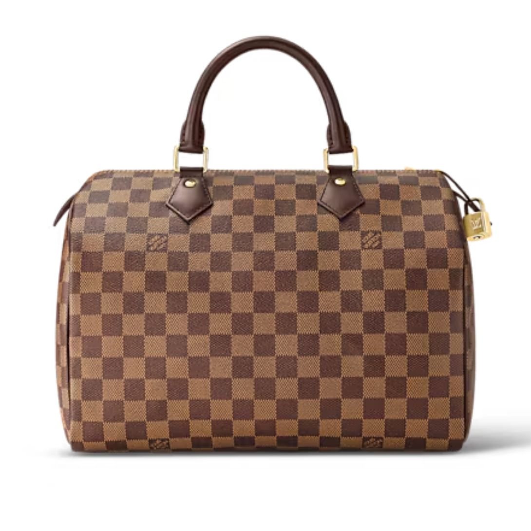 LOUIS VUITTON SPEEDY 30 HANDBAG DAMIER BROWN