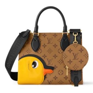 LOUIS VUITTON ONTHEGO PM MONOGRAM REVERSE MONOGRAM GIANT