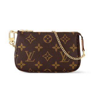 LOUIS VUITTON MINI POCHETTE ACCESSOIRES POUCH MONOGRAM CANVAS