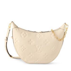 LOUIS VUITTON LOOP HOBO CREAM MONOGRAM EMPREINTE