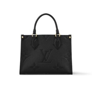 LOUIS VUITTON ONTHEGO PM BLACK