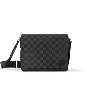 LOUIS VUITTON DISTRICT MESSENGER BAG DAMIER GRAPHITE MM