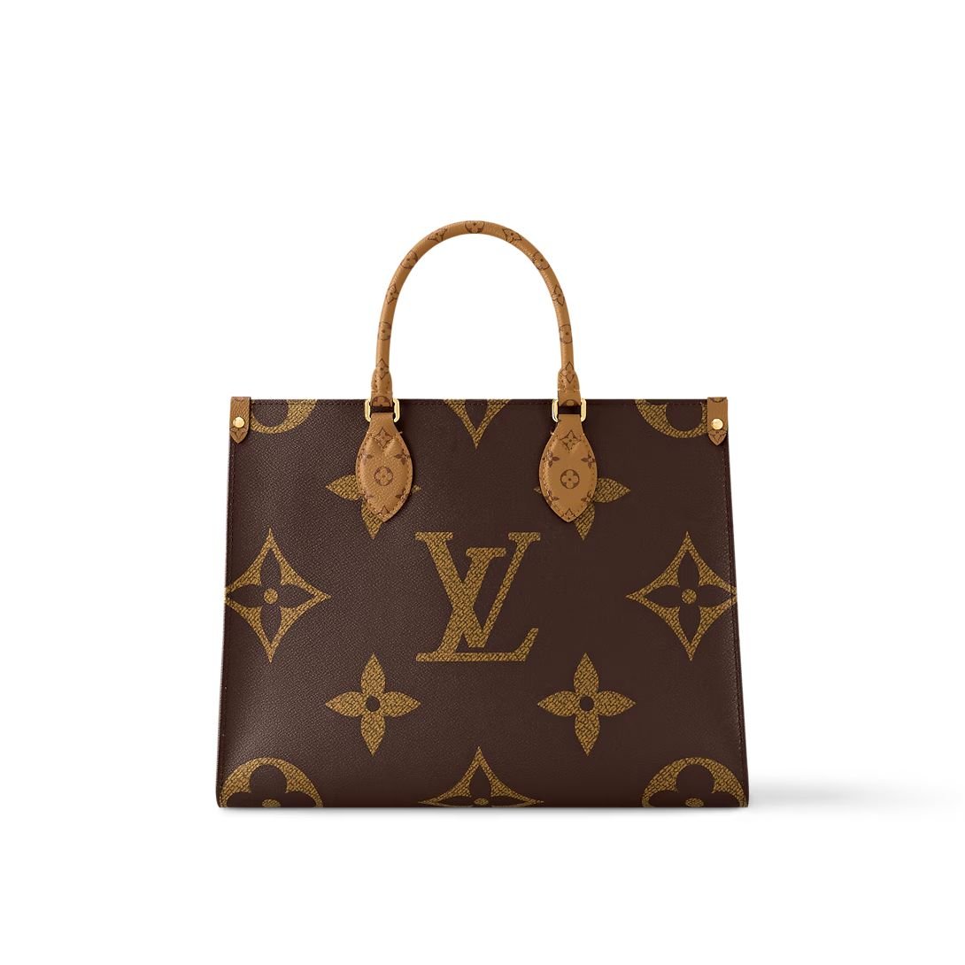 LOUIS VUITTON ONTHEGO BB MONOGRAM REVERSE MONOGRAM GIANT
