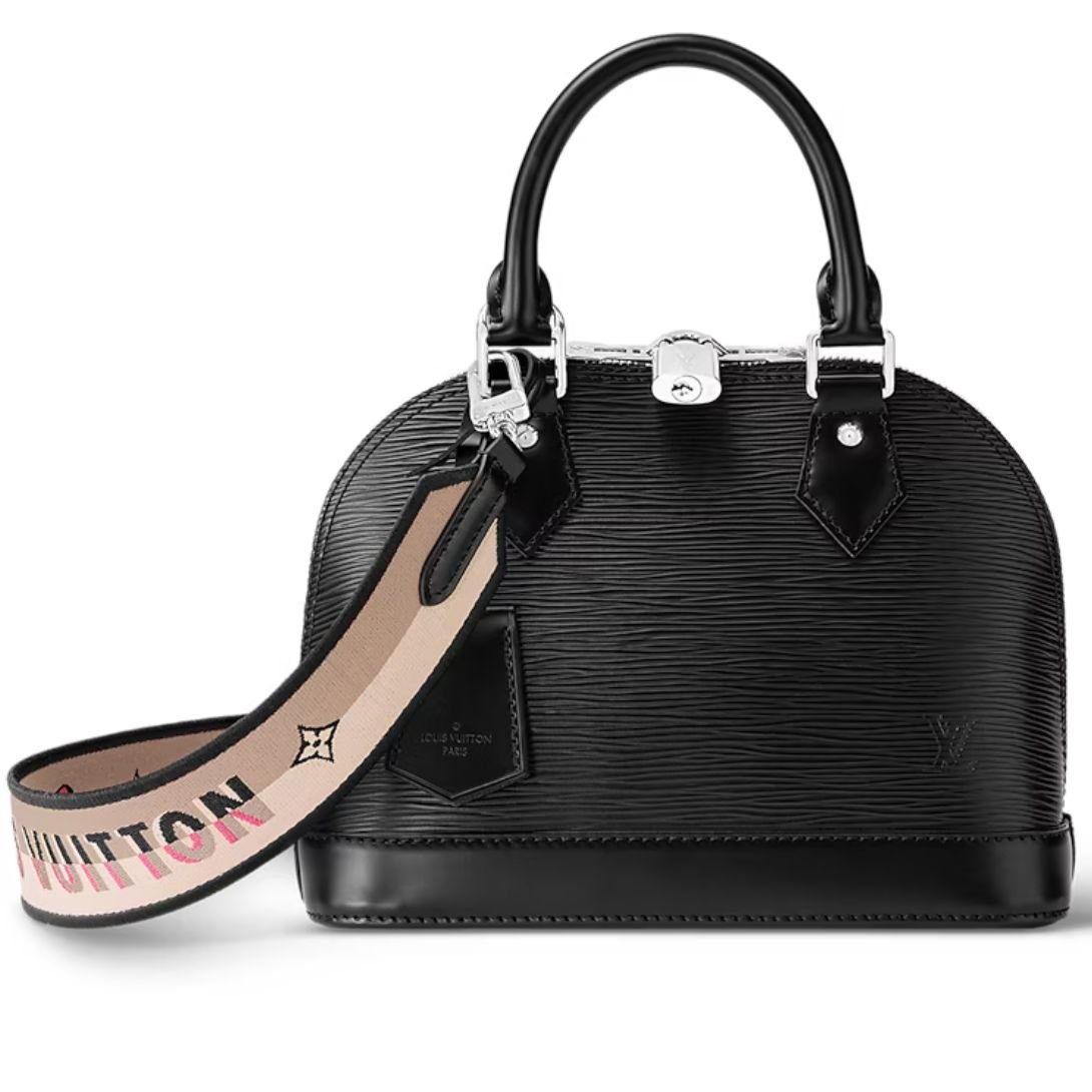 LOUIS VUITTON ALMA BB BLACK EPI
