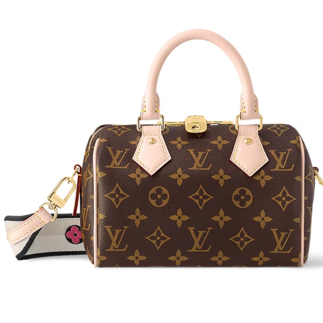 LOUIS VUITTON SPEEDY BANDOULIÈRE 20 BLACK