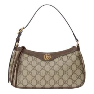 GUCCI OPHIDIA SMALL SHOULDER BAG BEIGE