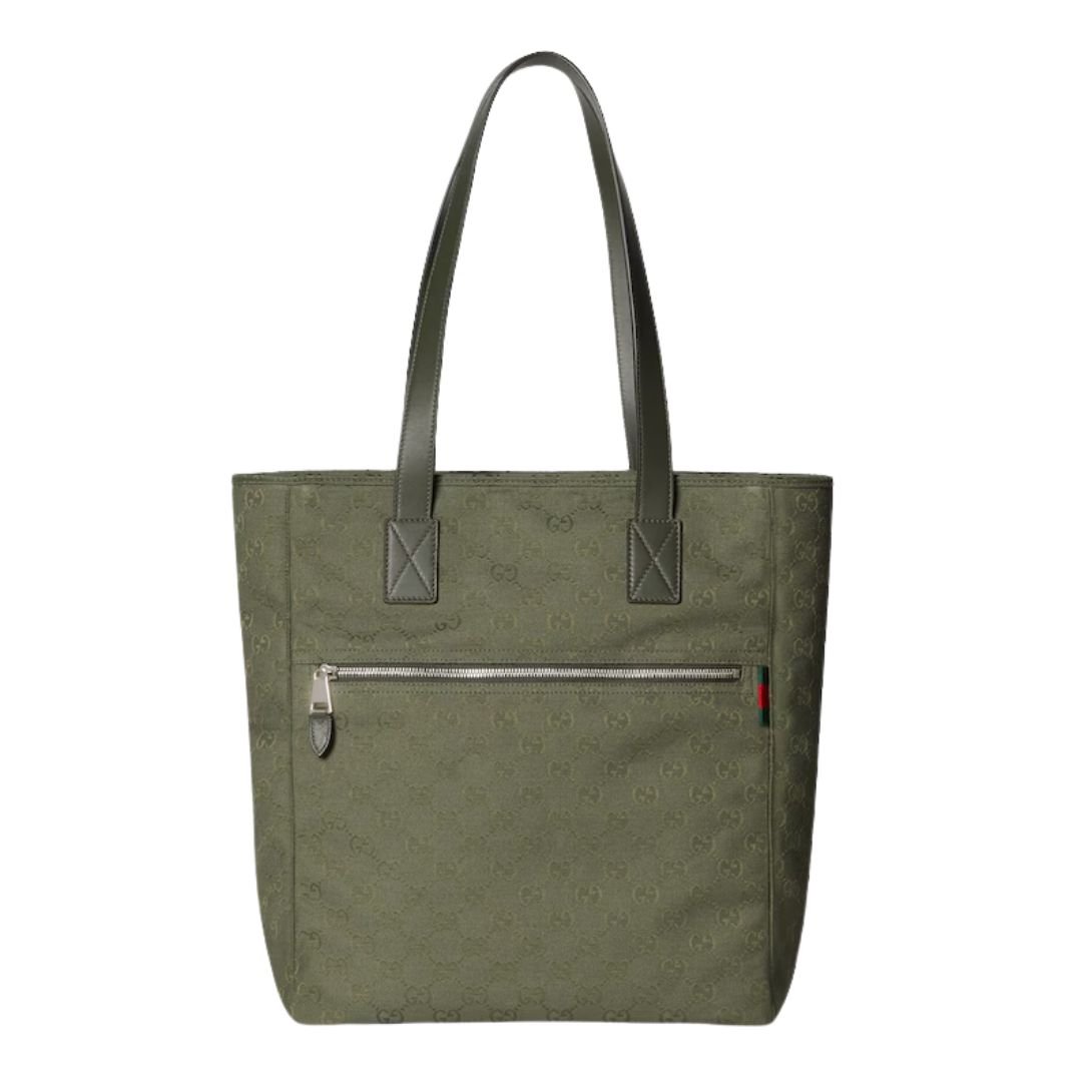 GUCCI GG CANVAS MEDIUM TOTE BAG
