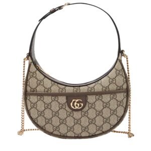 GUCCI GG CANVAS SUPER MINI SHOULDER BAG