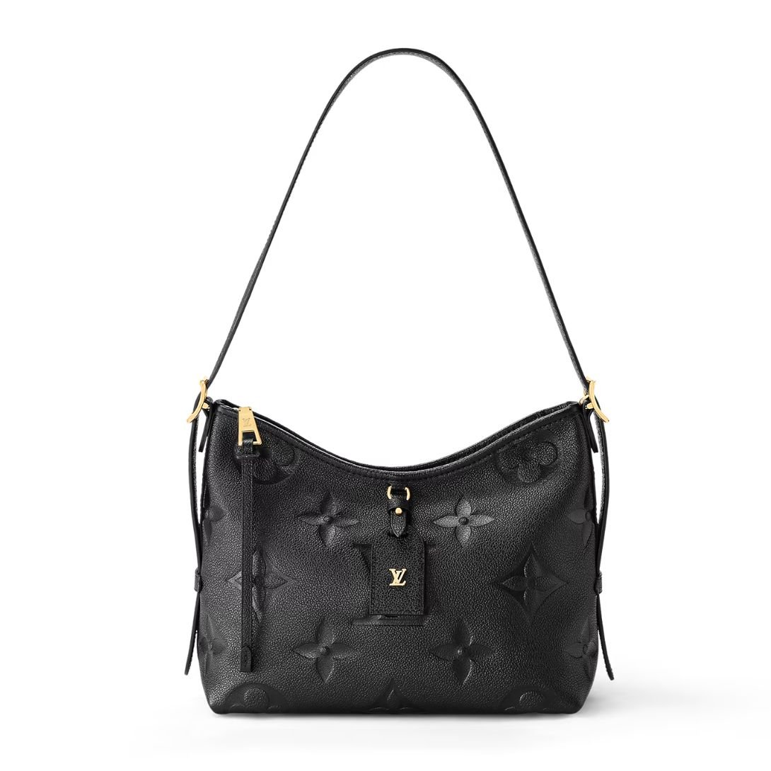 LOUIS VUITTON CARRYALL PM BLACK