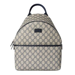 GUCCI KIDS GG SUPREME BAG BLUE