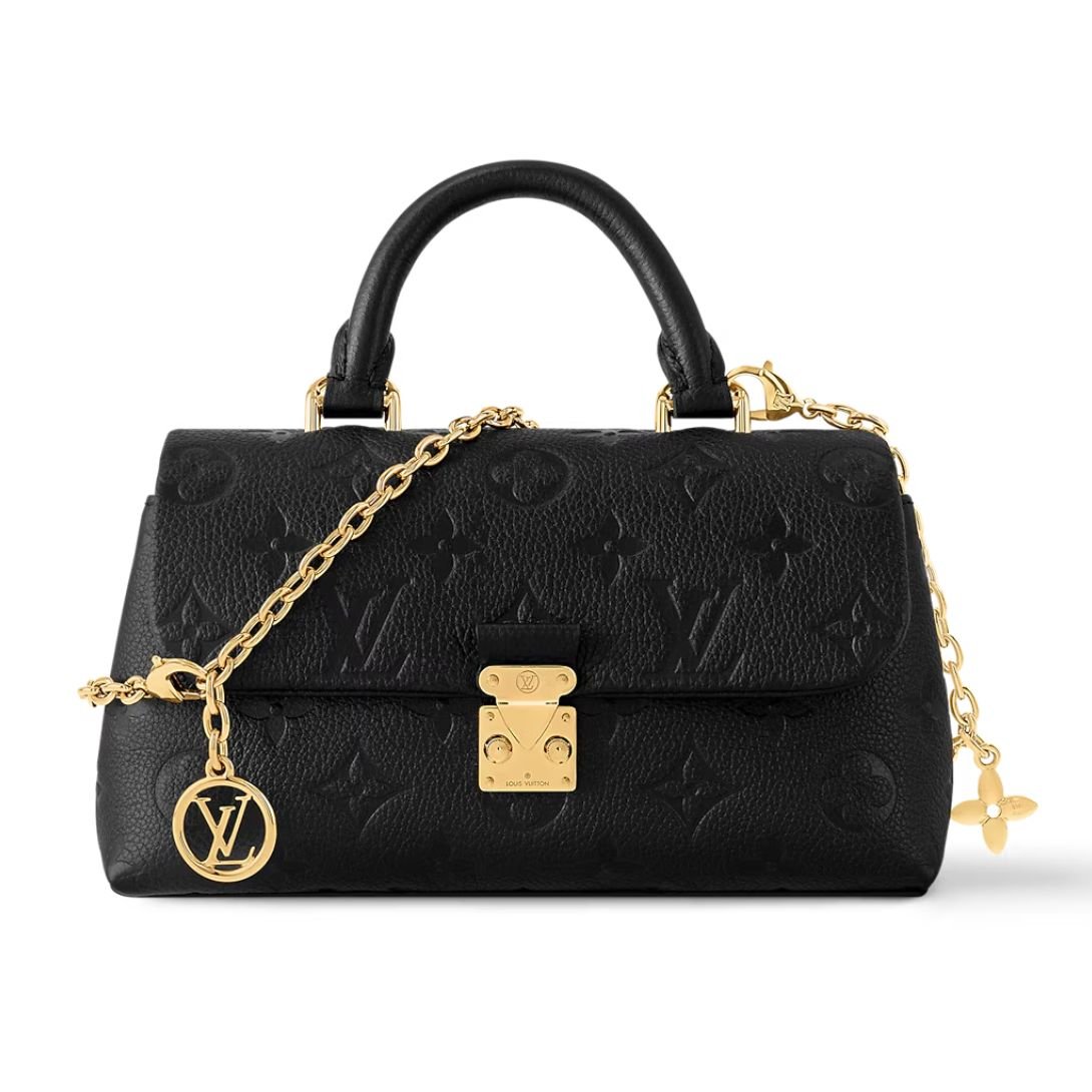 LOUIS VUITTON NANO MADELEINE BLACK