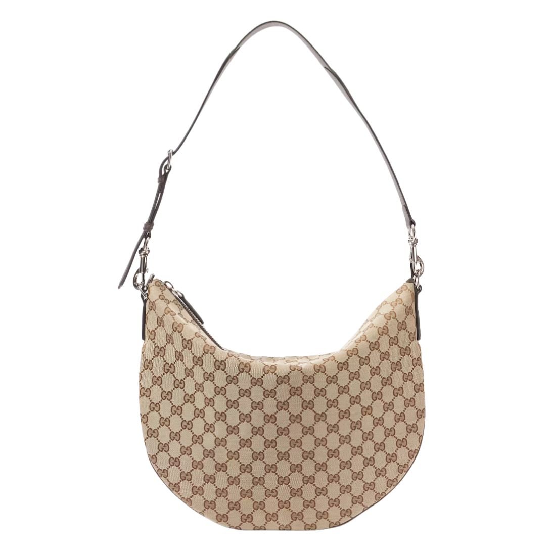 GUCCI GG CANVAS MEDIUM SHOULDER BAG