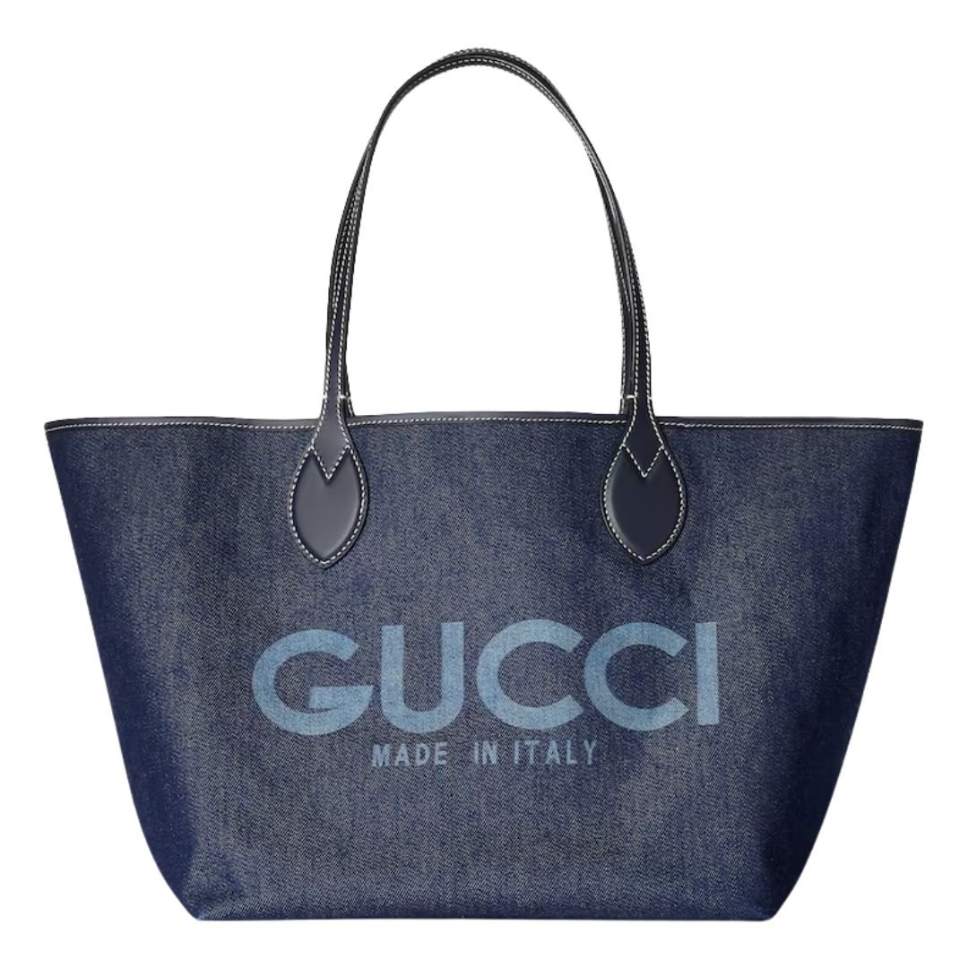 GUCCI TOTISSIMA MEDIUM TOTE BAG REVERSIBLE
