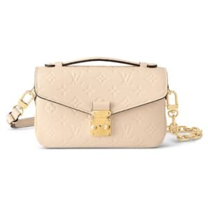 LOUIS VUITTON POCHETTE MÉTIS EAST WEST MONOGRAM SAND