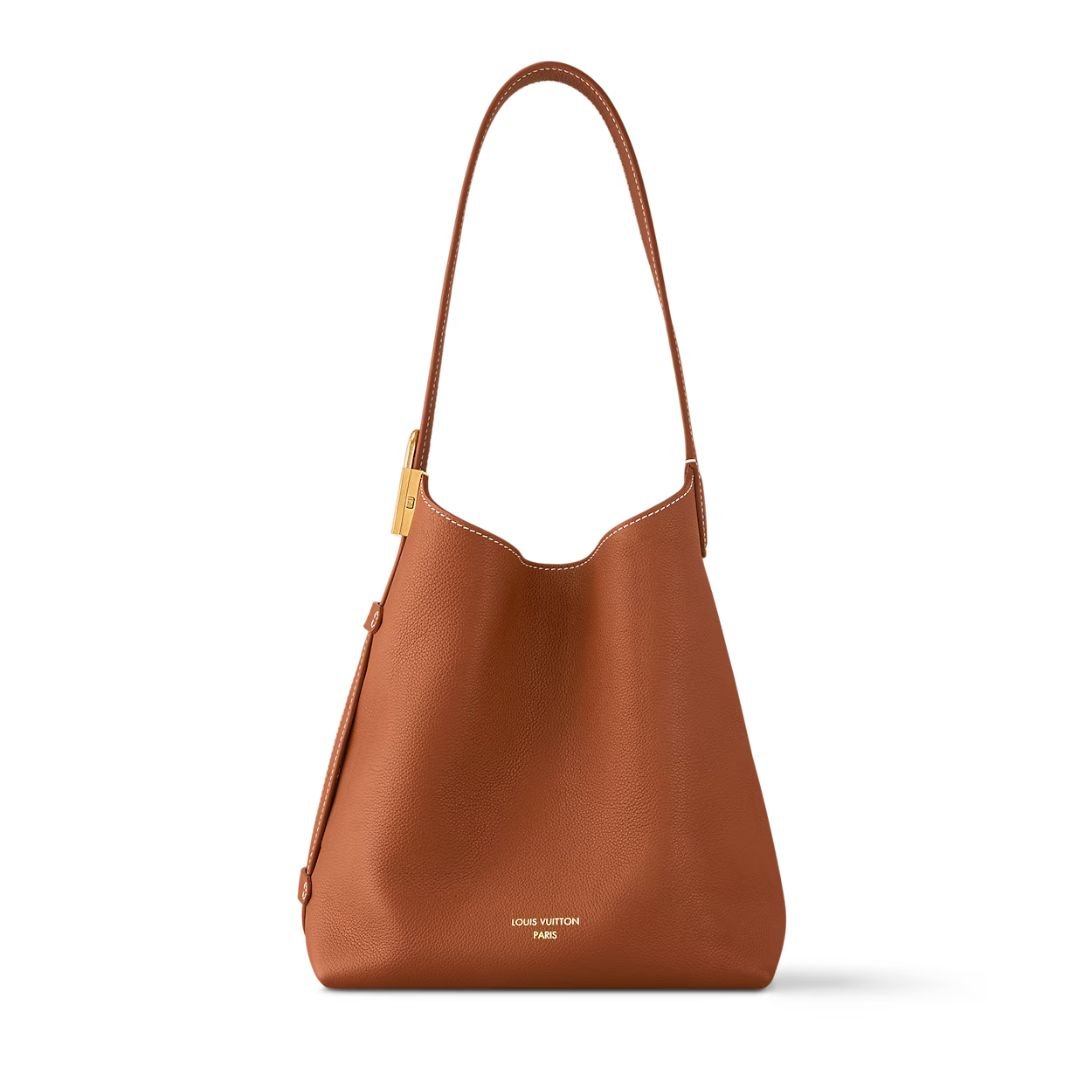 LOUIS VUITTON LOW KEY HOBO PM COGNAC